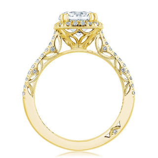 Cushion Bloom Engagement Ring