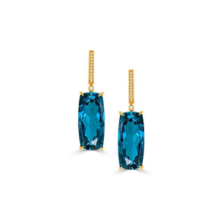 Doves by Doron Paloma London Blue Earrings E12316LBT-Y
