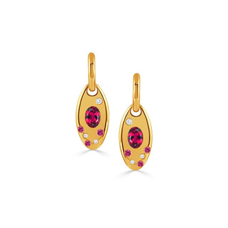 Doves by Doron Paloma Pouf Earrings E12593PTPS