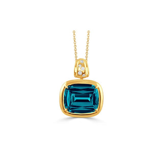 Doves by Doron Paloma London Blue Necklace P12490LBT-Y