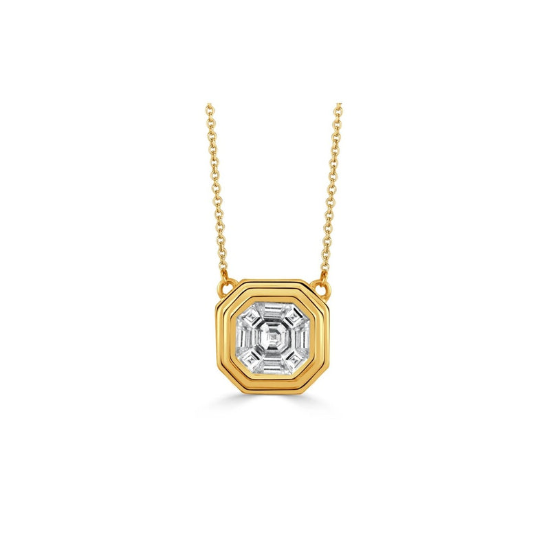 Doves by Doron Paloma Mondrian Necklace N12264