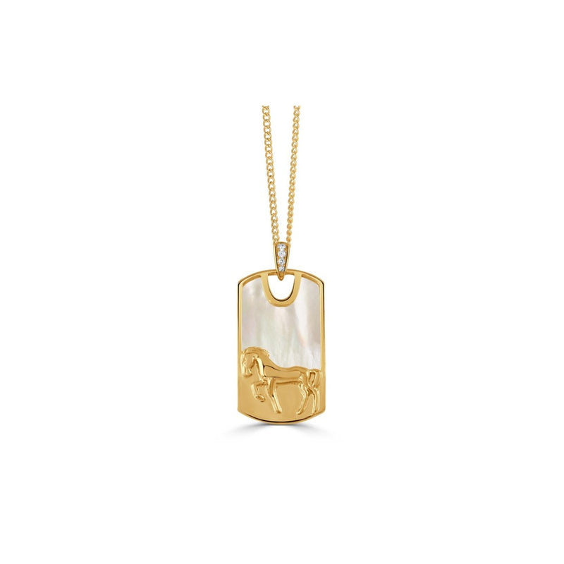 Doves by Doron Paloma Equestrian Pendant P11950WMP