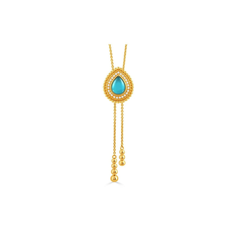 Doves by Doron Paloma Justinian Necklace N12551TQ-Y