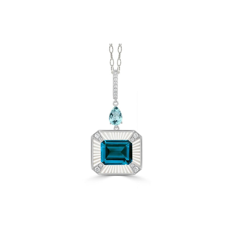Doves by Doron Paloma Ondelle Necklace P12612MPLBBT-A