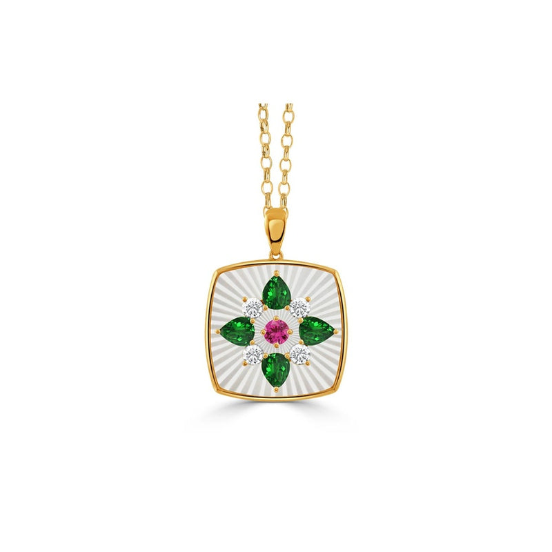 Doves by Doron Paloma Ondelle Necklace P12543MPSTS-A
