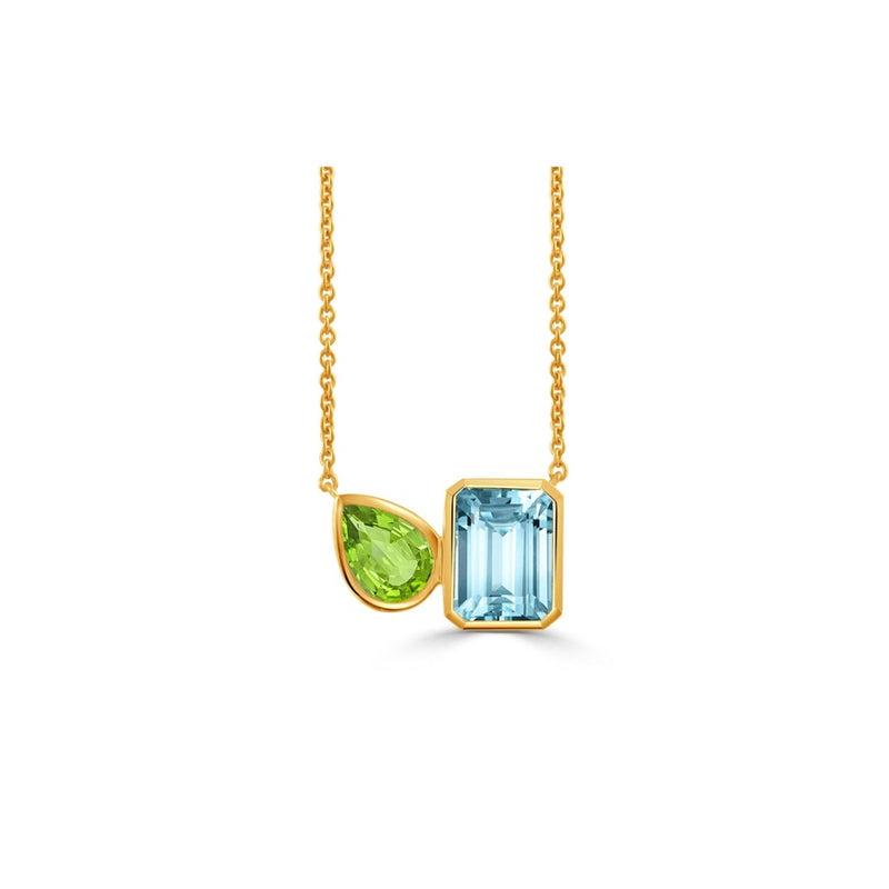 Doves by Doron Paloma Peridot Necklace N12493PDBT