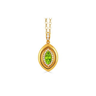 Doves by Doron Paloma Peridot Necklace P12607PD