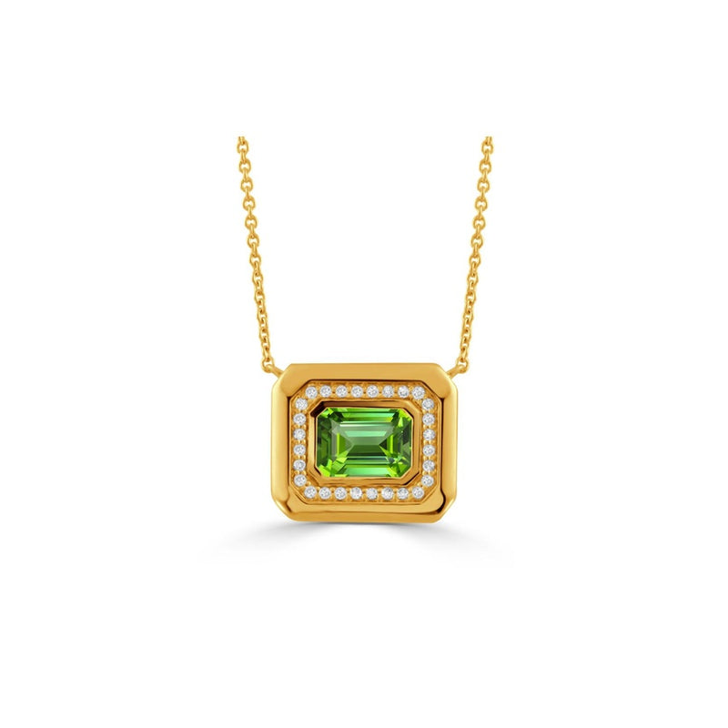 Doves by Doron Paloma Peridot Necklace N12439PD