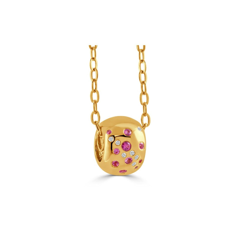 Doves by Doron Paloma Pouf Necklace P12332PS