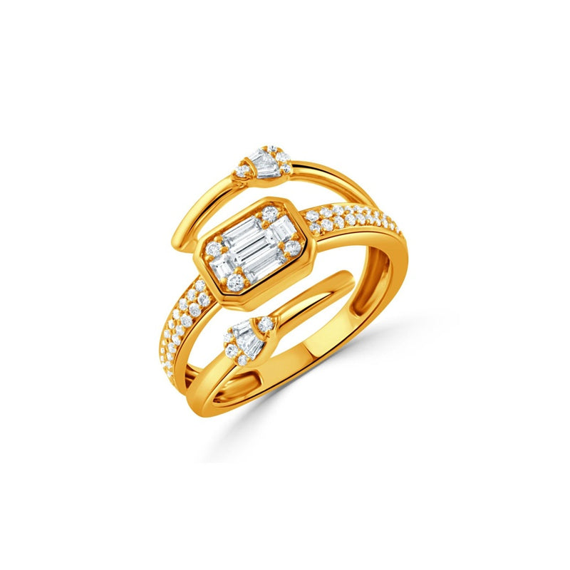 Doves by Doron Paloma Mondrian Fashion Ring R12643
