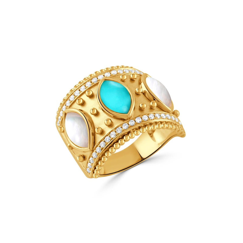 Doves by Doron Paloma Justinian Fashion Ring R11414WMPTQ