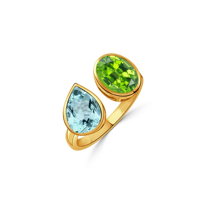 Doves by Doron Paloma Peridot Fashion Ring R12657PDBT