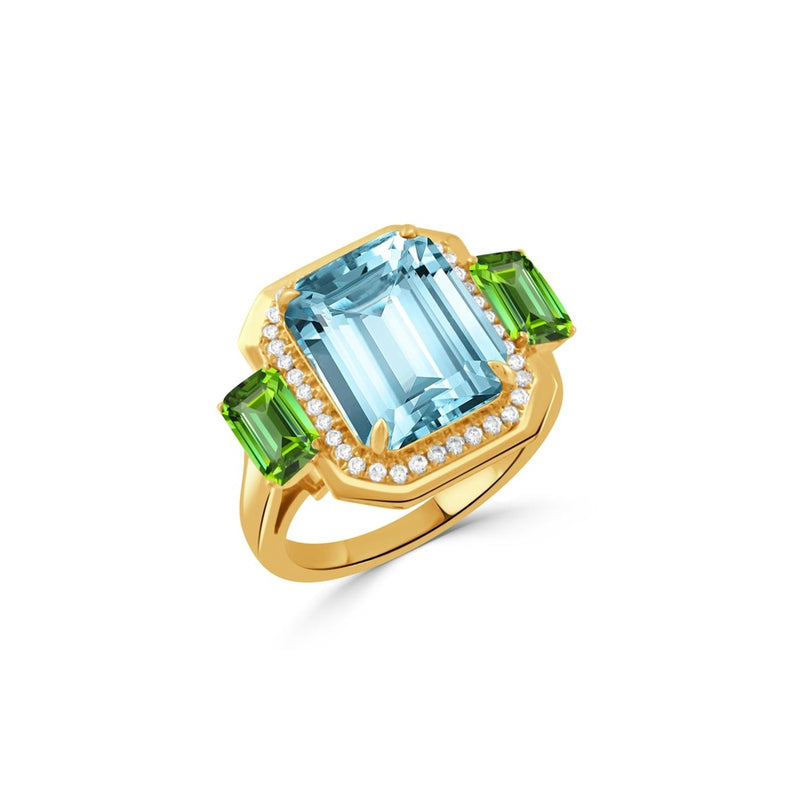 Doves by Doron Paloma Peridot Fashion Ring R11489PDBT