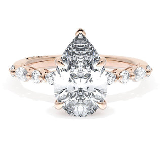 Pear Solitaire Engagement Ring