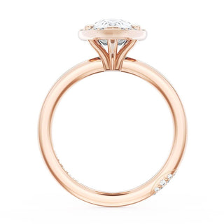 Pear Bloom Engagement Ring