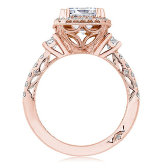 Emerald 3-Stone Engagement Ring