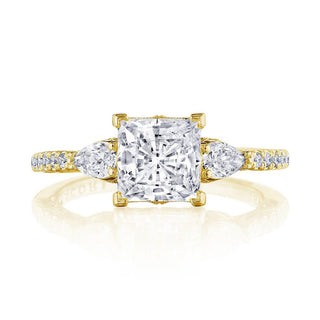 Princess 3-Stone Engagement Ring
