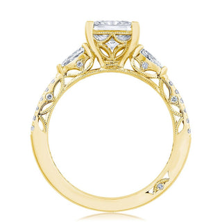 Princess 3-Stone Engagement Ring