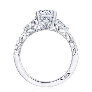 Pear 3-Stone Engagement Ring