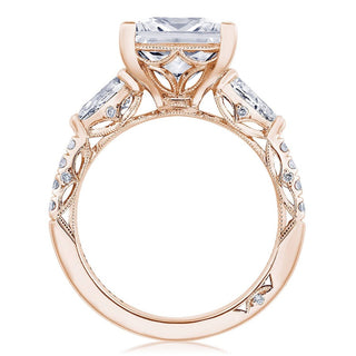Princess 3-Stone Engagement Ring