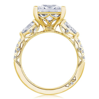 Princess 3-Stone Engagement Ring