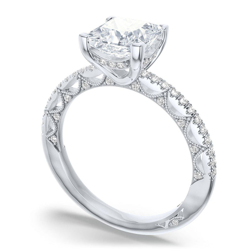 Princess Solitaire Engagement Ring