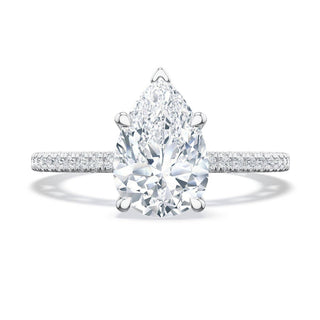 Pear Solitaire Engagement Ring