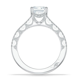 Emerald Solitaire Engagement Ring