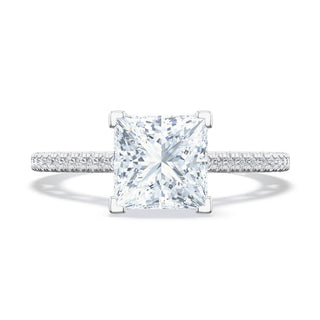 Princess Solitaire Engagement Ring
