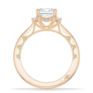 Emerald 3-Stone Engagement Ring