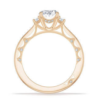 Oval 3-Stone Engagement Ring