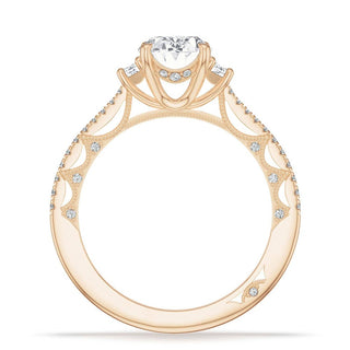 Oval 3-Stone Engagement Ring