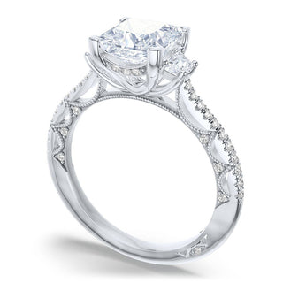 Princess 3-Stone Engagement Ring