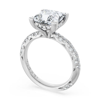 Princess Bloom Engagement Ring