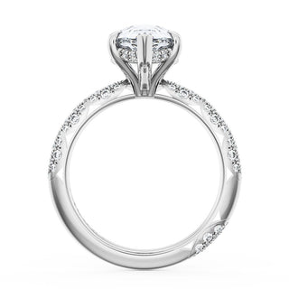 Pear Bloom Engagement Ring