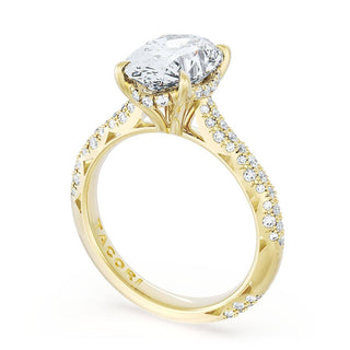 Oval Bloom Engagement Ring