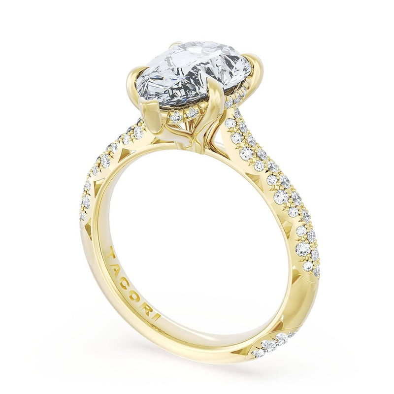 Pear Bloom Engagement Ring