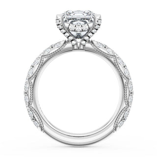 Princess Bloom Engagement Ring