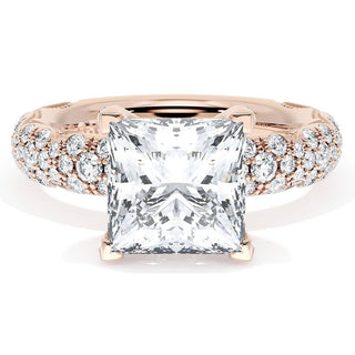 Princess Bloom Engagement Ring