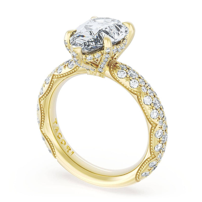 Pear Bloom Engagement Ring