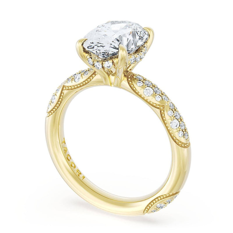 Oval Bloom Engagement Ring