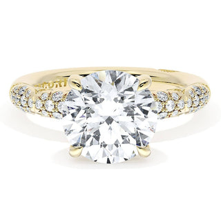 Round Bloom Engagement Ring