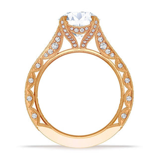 Round Solitaire Engagement Ring