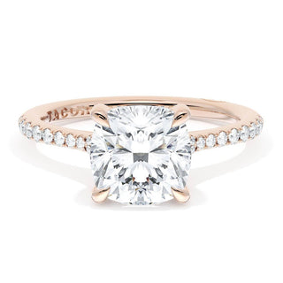 Cushion Solitaire Engagement Ring