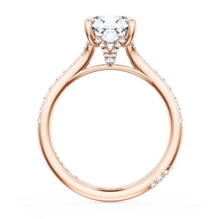 Cushion Solitaire Engagement Ring