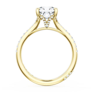 Cushion Solitaire Engagement Ring