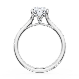 Oval Solitaire Engagement Ring