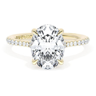 Oval Solitaire Engagement Ring