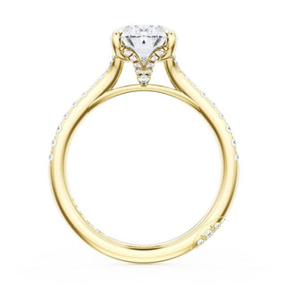 Oval Solitaire Engagement Ring