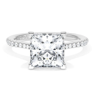 Princess Solitaire Engagement Ring